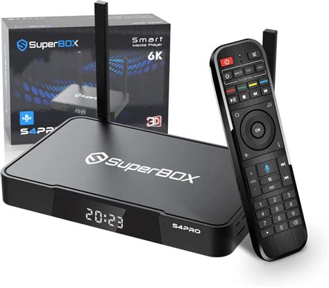 Description: SuperBox S4 Pro 2023 brings in our best‑ever picture and audio quality. With the blazing performance, advanced streaming media technology, we are committed to bringing you the best. SuperBox provides the easiest cord-cutting solution for every household. All you need to do is simply connect the box to your TV and internet, and get …